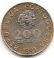 Portugal 200 Escudos 1991 #497