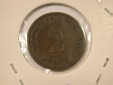 12001 KR  2 Pfennig von  1874 C  besser  anschauen