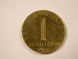 F01 Österreich  1 Schilling von 1960 in vz-st