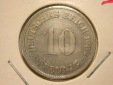 12013  Kaisereich  10 Pfennig  1908 D in vz