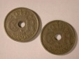 12013   Dänemark  2 x 10 Öre von 1925 und 1926 !!