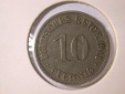 12016   Kaiserreich  10 Pfennig  1911 A  in vz