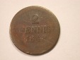 12032  Sachsen Königreich  2 Pfennig 1848 in s-ss