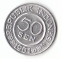 50 Sen Indonesien 1961 (F667)