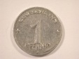 12043 DDR  1 Pfennig  1950 E  in ss+