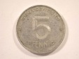 12043 DDR  5 Pfennig  1953 E  in ss+