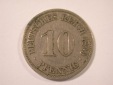 12044 KR  10 Pfennig  1899 A in ss