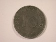 12044 III. Reich  10 Pfennig  1940 F in ss+