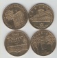 4x2 Zlote  Polen (Historische Städte)2008(k39)