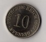 Kaiserreich 10 Pfennig 1913 -A- (4) ** Jaeger 13. ** Vorzügli...