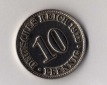 Kaiserreich 10 Pfennig 1913 -A- (8) ** Jaeger 13. ** Vorzügli...