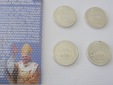Liberia : 4x 1 Papst Benedikt Münzen