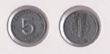 DDR 5 Pfennig 1949 -A- Jaeger 1502.