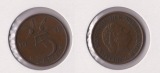 Niederlande 5 Cent 1978 <i>Juliana</i> **privy mark cock**