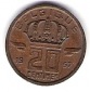 Belgien 20 Centimes Bro 1957 Schön Nr.103fr