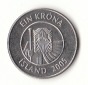 1 Krona Island 2005 (G262)