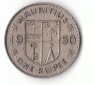 1 Rupee Mauritius 1950  (G332)