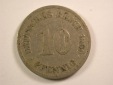 13005  KR   10 Pfennig  1899 J  in schön/sehr schön  Seltene...