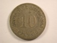 13005  KR   10 Pfennig  1900 D  in fast sehr schön