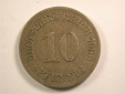 13005  KR   10 Pfennig  1900 E  in  sehr schön