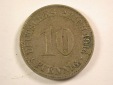 13005  KR   10 Pfennig  1914 A  in   sehr schön  Orginalbilder