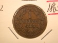 13201 Baden  1 Kreuzer 1865 in ss-vz/vz