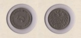 Kaiserreich 5 Pfennig 1909 -D- (2) ss ** Jaeger 12.