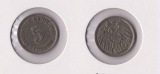 Kaiserreich 5 Pfennig 1912 -E- ss+ ** Jaeger 12.