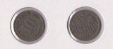 Kaiserreich 10 Pfennig 1897 -A- (3) s-ss ** Jaeger 13. **