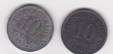 Weimarer Republik, Lot 10 Pfennig 1921,1922, vorzüglich