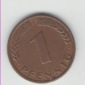 1 Pfennig Deutschland Bundesrepublik 1949 F ( J376) Bank deuts...