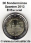 2 Euro Gedenkmünze 2013...El Escorial