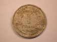 13205 Frankreich 1 Franc Morlon  1948 B in f.ss/ss