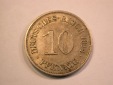 13401  Kaiserreich  10 Pfennig  1914 E in vz   Orginalbilder