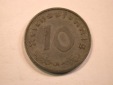 13403  3.Reich  10 Pfennig 1941 A in sehr schön  Orginalbilder