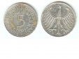 5 Mark Silberadler 1963 J Jaeger 387 XL Bild (Silber 7 gramm f...