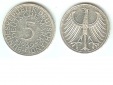 5 Mark Silberadler 1969 F Jaeger 387 XL Bild (Silber 7 gramm f...