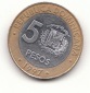5 Pesos Dominikanische Republik 1997  (G609)
