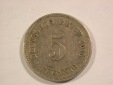 14106 KR  5 Pfennig 1915 J  in ss+ Orginalbilder !!