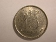 14004 Niederlande 10 Cent 1965 in vz-st Orginalbilder