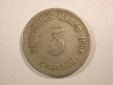 14301 KR 5 Pfennig 1906 F in sehr schön-vorzüglich Orginalbi...
