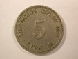 14301 KR 5 Pfennig 1910 D in sehr schön+ Orginalbilder