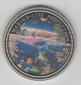 1 Dollar Palau 1993(Farbmünze)Marine Life Protection(k253)