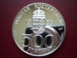Ungarn,500 Forint 1993,Silber,PP