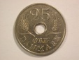 14306 Dänemark 25 Öre 1967 in f.vz/vz Orginalbilder !!