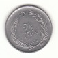 2  1/2 Lira Türkei 1972 (H498)