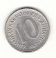 10 Dinar Jugoslawien 1987 (H560)