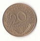 20 Centimes Frankreich 1986 (H616)