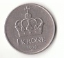 1 Krone Norwegen 1976  (G907)