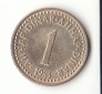 1 Dinar Jugoslawien 1983 (B008)